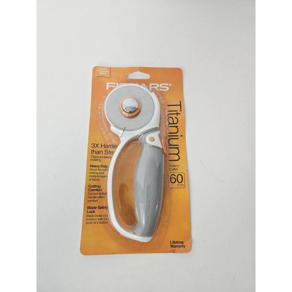 Fiskars Titanium Rotary Cutter 60mm NEW
